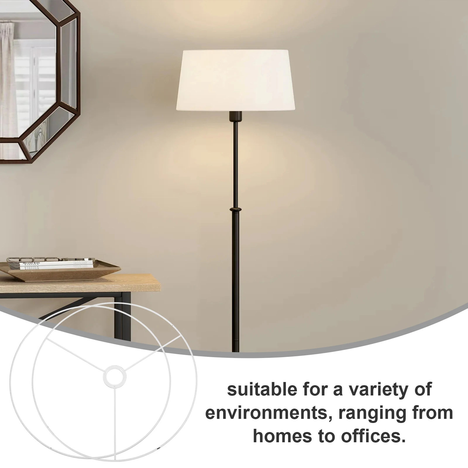 1 Pair Lampshade Frame 27 Socket Ring Ceiling Lamp Metal Diy Vintage Light Cage Holder Wire Rack Pendant Chandelier Bracket
1 Pair Lampshade Frame 27 Socket Ring Ceiling Lamp Metal Diy Vintage Light Cage Holder Wire Rack Pendant Chandelier Bracket
