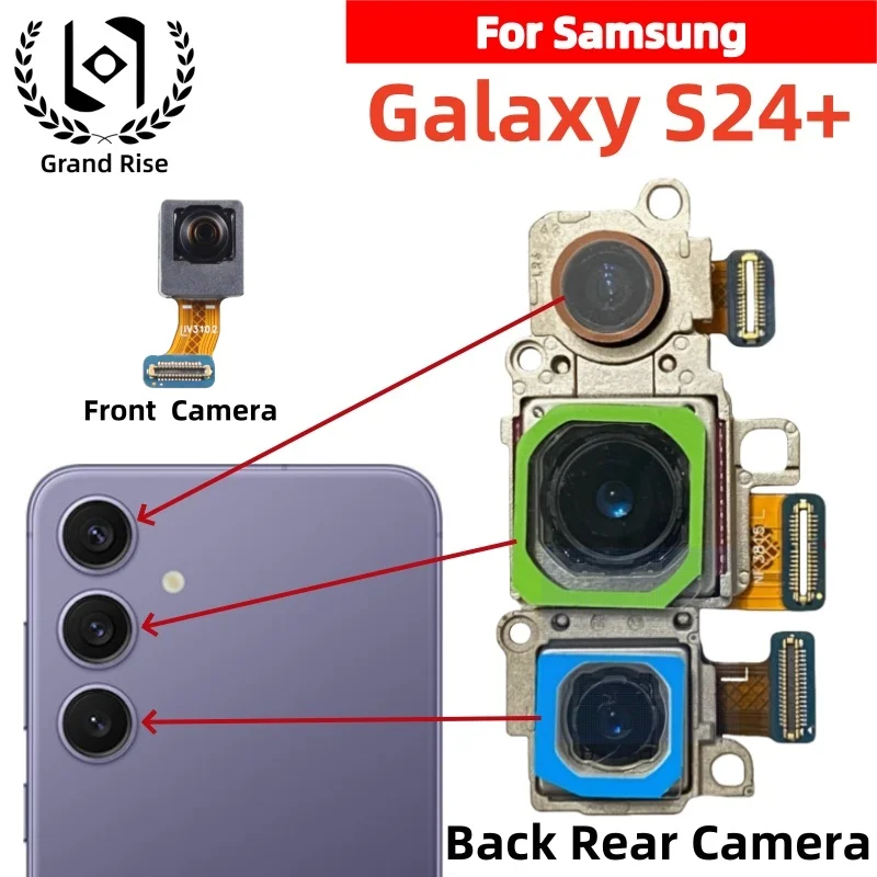 For Samsung Galaxy S24 Plus S24 + Plus 5G Camera Set Main Back Facing Camera(elephoto + Depth + Wide + Main Camera
For Samsung Galaxy S24 Plus S24 + Plus 5G Camera Set Main Back Facing Camera(elephoto + Depth + Wide + Main Camera