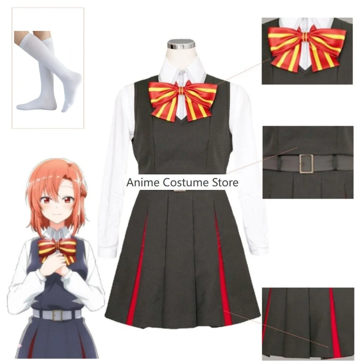 Аниме Whisper Me a Love Song Himari Kino Cosplay носки для костюмов Dress School JK Uniform Хэллоуин вечерние для женщин и девушек
Аниме Whisper Me a Love Song Himari Kino Cosplay носки для костюмов Dress School JK Uniform Хэллоуин вечерние для женщин и девушек