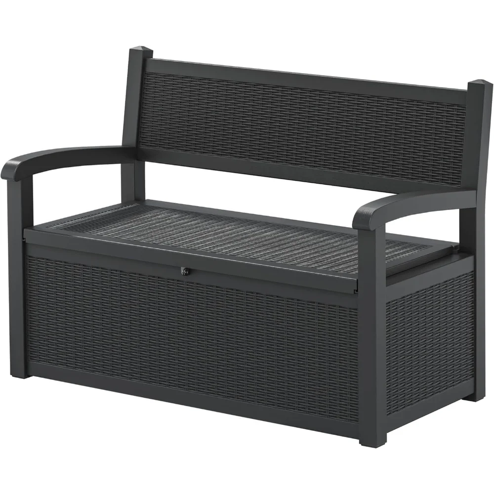 70 Gallon Lockable Outdoor Storage Bench Waterproof, Deck Box Bench for Patio, Porch, Garden, Poolside, Stores Tools & Pool
70 Gallon Lockable Outdoor Storage Bench Waterproof, Deck Box Bench for Patio, Porch, Garden, Poolside, Stores Tools & Pool