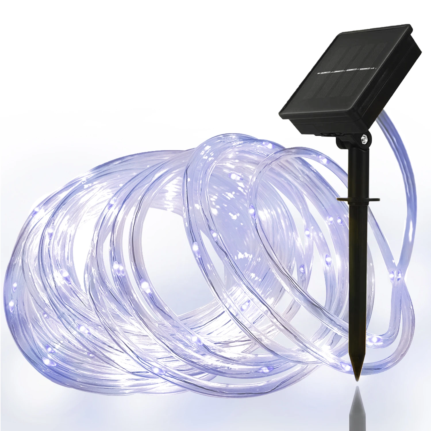 LED solar tube light 10M white outdoor holiday party light indoor pvc christmas wedding light
LED solar tube light 10M white outdoor holiday party light indoor pvc christmas wedding light