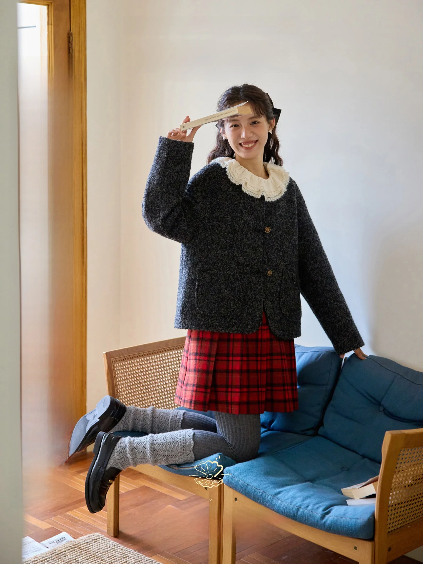 Retro Nov Et ort Woolen Coat with Horn Buttons Circle Design for Young Women Commute Sle Loose Fit Long Sve
Retro Nov Et ort Woolen Coat with Horn Buttons Circle Design for Young Women Commute Sle Loose Fit Long Sve