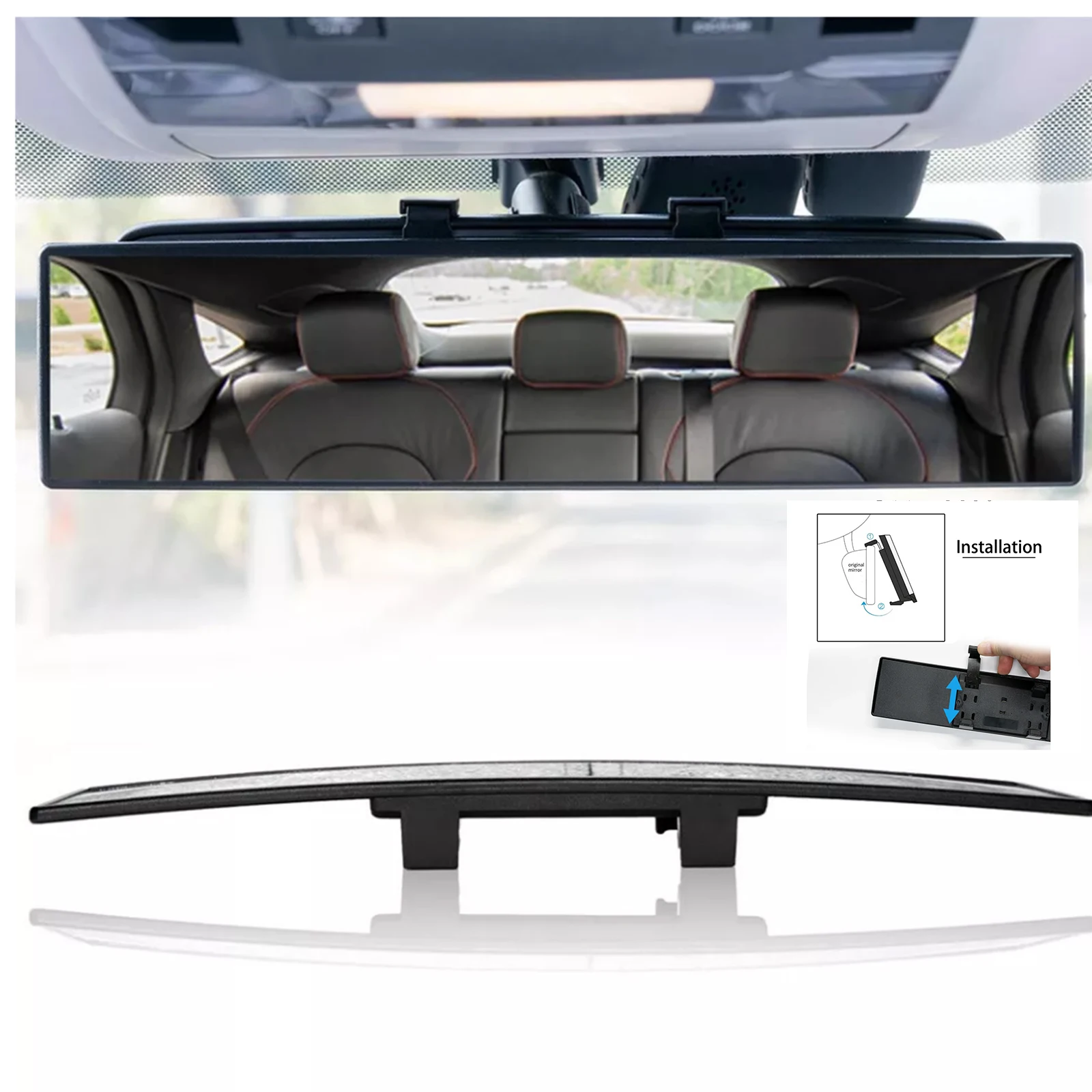 Car Baby Mirrors HD 30cm Car Rear View Mirror Panoramic Rearview Mirror Auto Reverse Back Parking Rear Mirrors
Car Baby Mirrors HD 30cm Car Rear View Mirror Panoramic Rearview Mirror Auto Reverse Back Parking Rear Mirrors