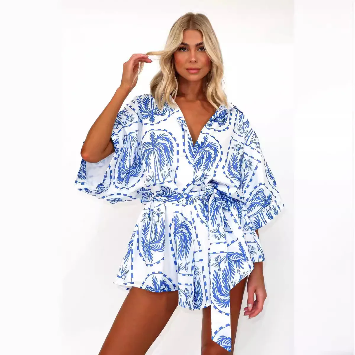 2025 Spring Summer Women's New Solid Color Embroidered Lace Shirt Jumpsuit Playsuit Shorts Street Short Rompers Jumpsuits
2025 Spring Summer Women's New Solid Color Embroidered Lace Shirt Jumpsuit Playsuit Shorts Street Short Rompers Jumpsuits
