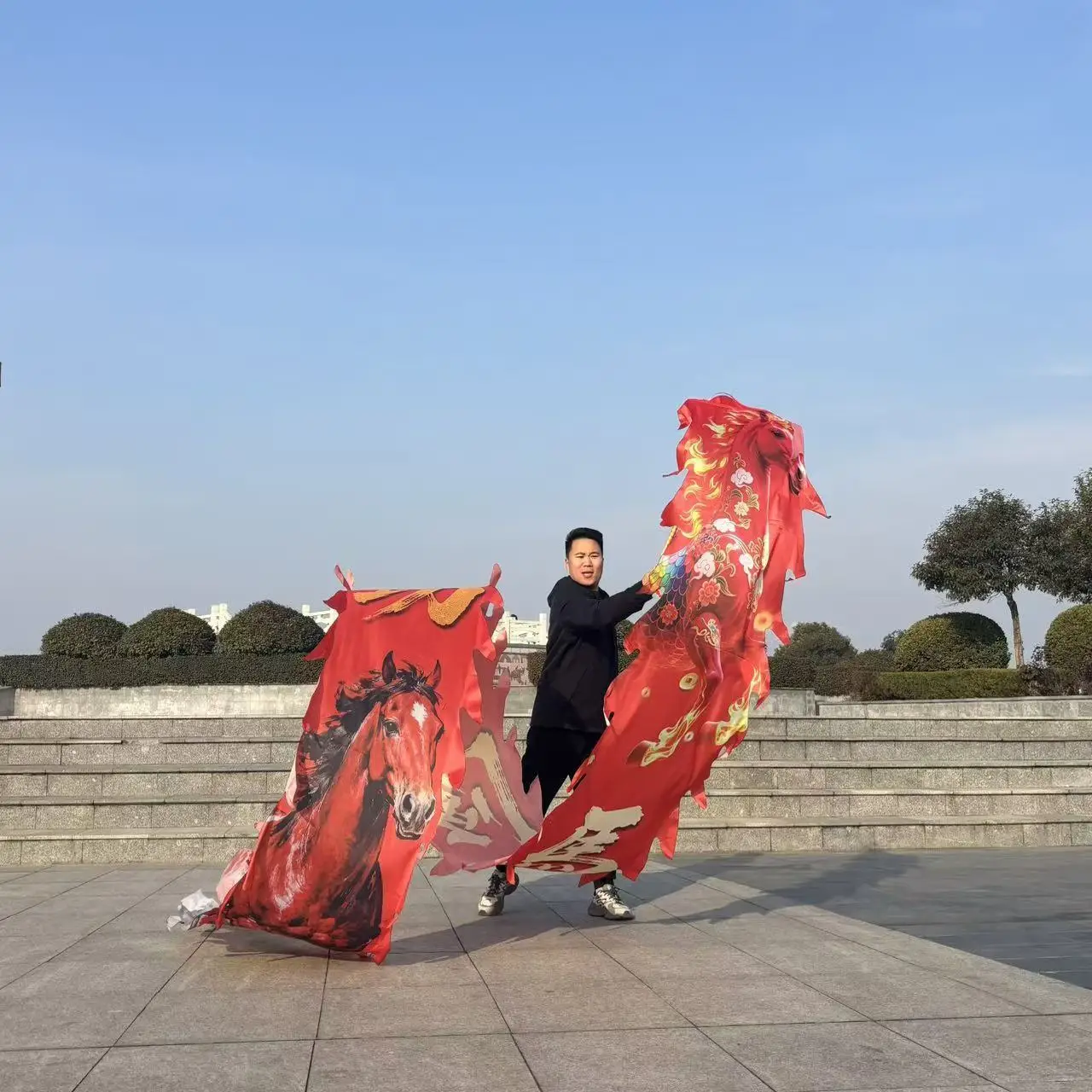 7-метровые китайские аксессуары для мгновенного успеха с хвостом дракона, квадратные праздничные принадлежности для выступлений (не включает голову дракона)
7-метровые китайские аксессуары для мгновенного успеха с хвостом дракона, квадратные праздничные принадлежности для выступлений (не включает голову дракона)