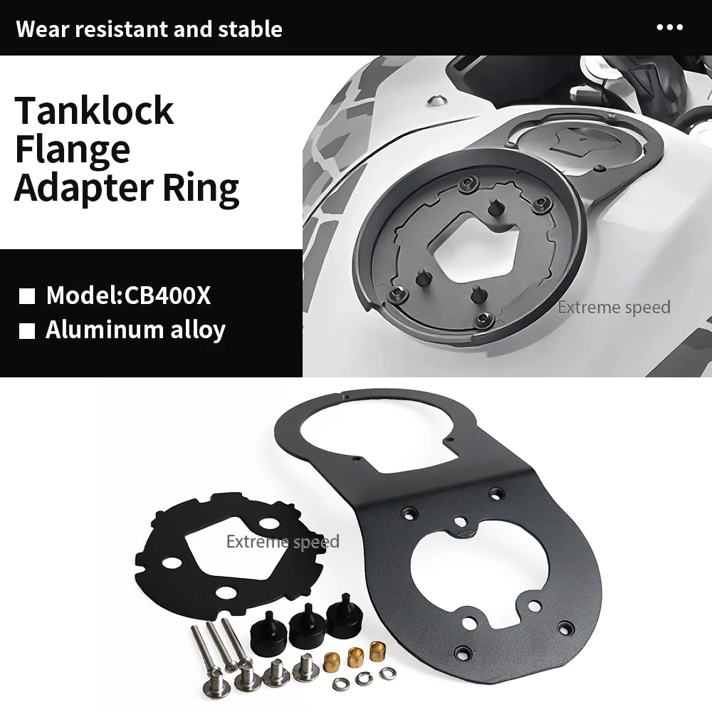 cb400x Tank lock Flange Adapter Ring For HONDA CB400X CB400F NX400 2016-2025 Quick lock Ring Plate
cb400x Tank lock Flange Adapter Ring For HONDA CB400X CB400F NX400 2016-2025 Quick lock Ring Plate