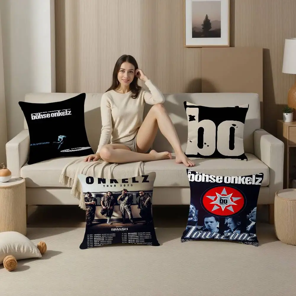 Band B-Bohse O-Onkelz Cushion Cover Car Throw Pillow Case For Sofa Car Christmas Gift 40x40cm 45x45cm
Band B-Bohse O-Onkelz Cushion Cover Car Throw Pillow Case For Sofa Car Christmas Gift 40x40cm 45x45cm