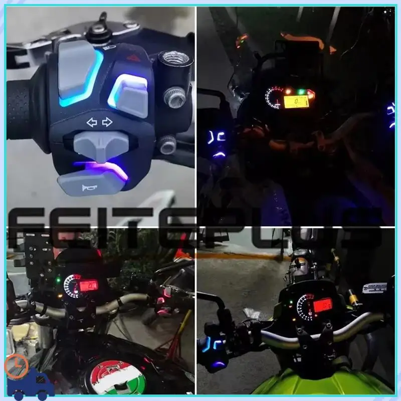 Universal 7/8In 22Mm Handlebar Motorcycle Switch For LED Headlight & Turn Signal With Start Button
Universal 7/8In 22Mm Handlebar Motorcycle Switch For LED Headlight & Turn Signal With Start Button