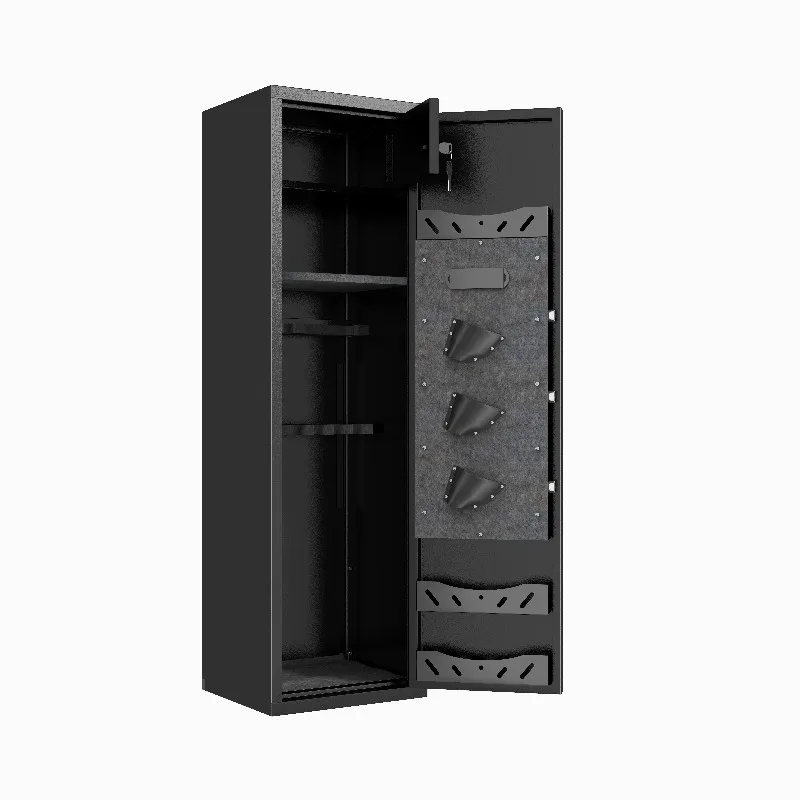 57-Inch high, high-capacity mechanical safe with digital combination lock, built-in independent storage compartment, adjustable shelves, no assembly required
57-Inch high, high-capacity mechanical safe with digital combination lock, built-in independent storage compartment, adjustable shelves, no assembly required
