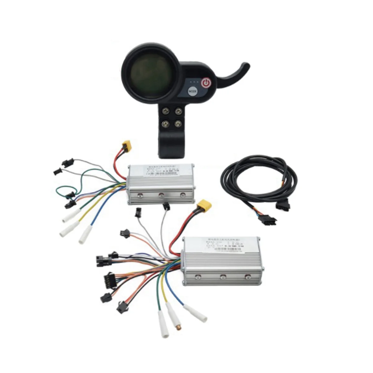 Electric Scooter Dual Drive Controller JP 48V 52V 60V 25A 50A Brushless Controller AB Front Rear Drive Controller Kit,1
Electric Scooter Dual Drive Controller JP 48V 52V 60V 25A 50A Brushless Controller AB Front Rear Drive Controller Kit,1