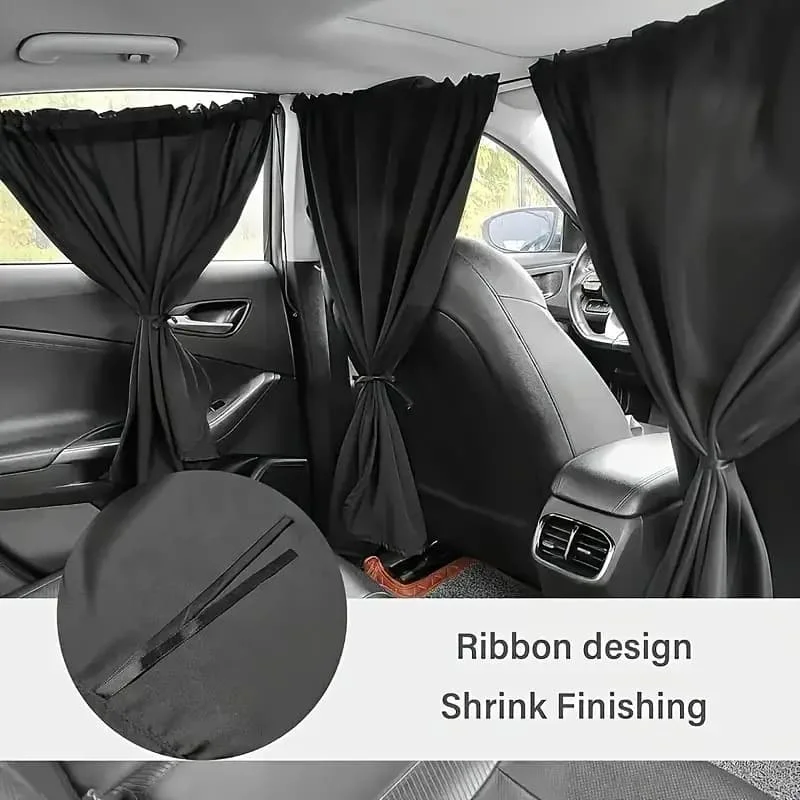 Car Blackout Sun Shades Side Window Covers Privacy Curtains Kits Between Rear Seat Divider Curtain Auto Car Interior Accessories
Car Blackout Sun Shades Side Window Covers Privacy Curtains Kits Between Rear Seat Divider Curtain Auto Car Interior Accessories