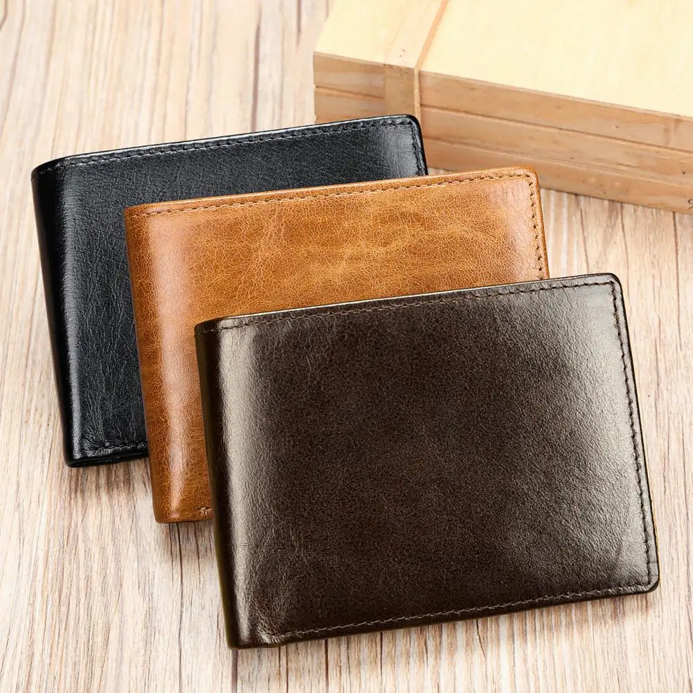 Men Faux Leather Wallet Large Capacity Bi-fold Short Wallet Vintage Minimalist Business Credit Card Holder Front Pocket Wallet
Men Faux Leather Wallet Large Capacity Bi-fold Short Wallet Vintage Minimalist Business Credit Card Holder Front Pocket Wallet