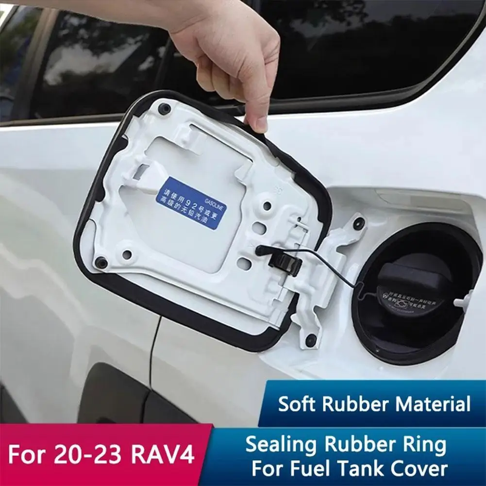 Car Fuel Oil Tank Gas Cap Cover Strips Fuel Tank Cover Rubber Waterproof For Toyota RAV4 2020-2023 Accessory
Car Fuel Oil Tank Gas Cap Cover Strips Fuel Tank Cover Rubber Waterproof For Toyota RAV4 2020-2023 Accessory