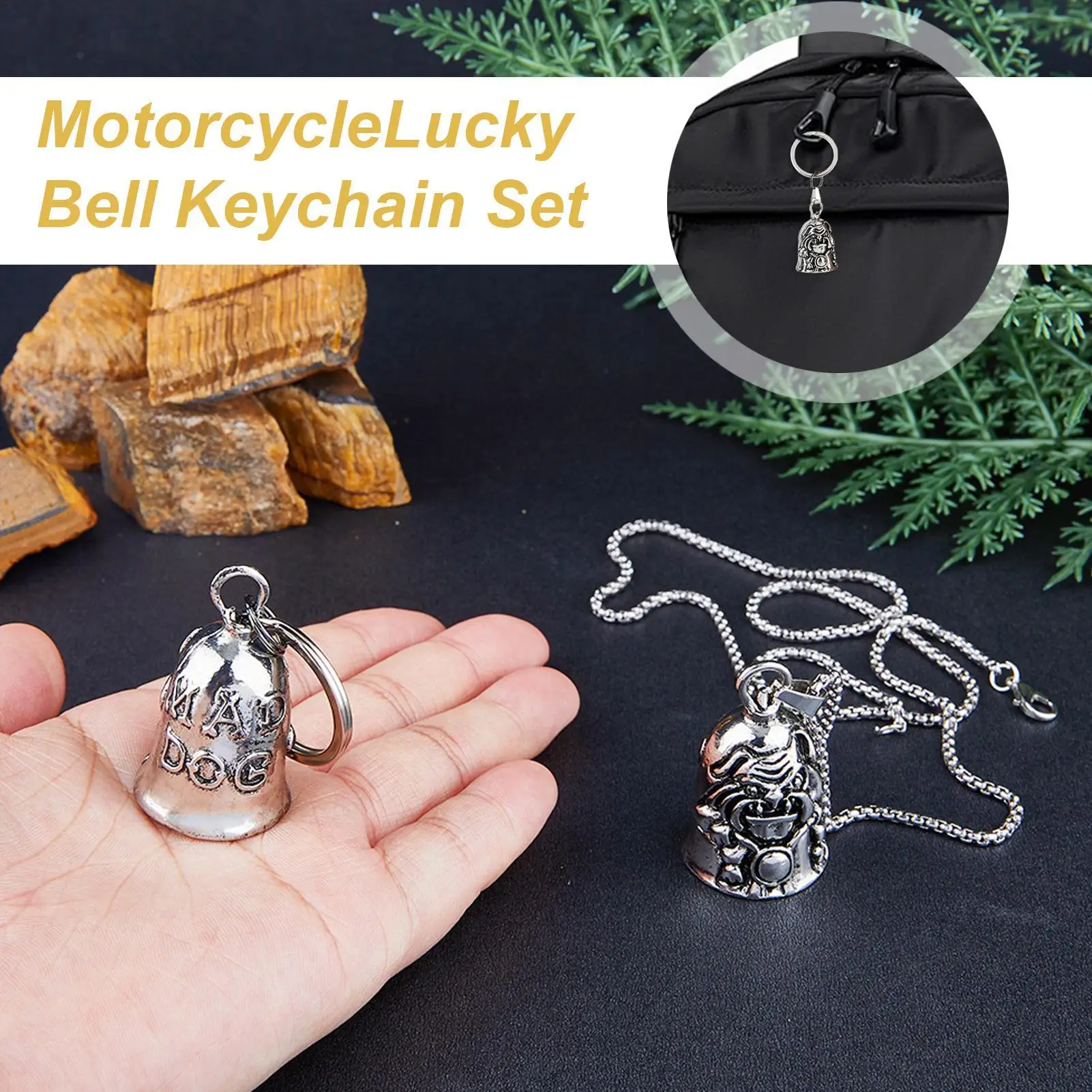 Motorcycle Luck Bell Good Luck Motorcycle Riding Bell Exquisite Drive Safe Cycling Charm Accessories for Purse Backpack Key
Motorcycle Luck Bell Good Luck Motorcycle Riding Bell Exquisite Drive Safe Cycling Charm Accessories for Purse Backpack Key