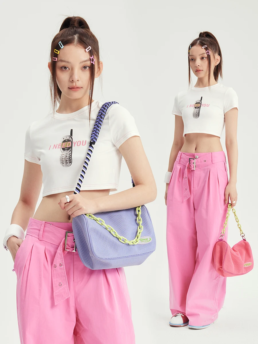 VAOPER Sweet And Spicy Ladies Chain Crossbody Bag Versatile Casual Shoulder Bag Underarm Bag Trendy Bag for Young Women
VAOPER Sweet And Spicy Ladies Chain Crossbody Bag Versatile Casual Shoulder Bag Underarm Bag Trendy Bag for Young Women