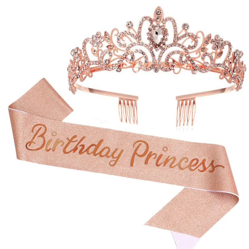 Birthday Girl Tiara Crown Princess Crown With Birthday Sash For Women Happy Birthday Party Suppliesn01r
Birthday Girl Tiara Crown Princess Crown With Birthday Sash For Women Happy Birthday Party Suppliesn01r