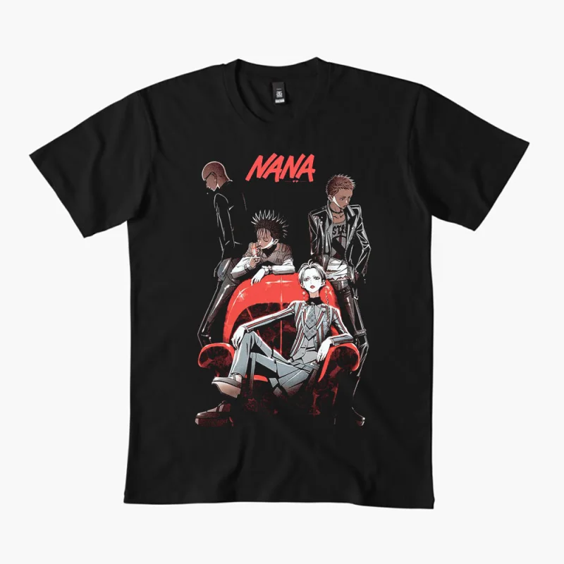 Nana Osaki 0330 The Black Stones Punk Band Gift T shirt Large size Tops Anime Girl Graphic Print Y2k Clothes Cartoon Tee
Nana Osaki 0330 The Black Stones Punk Band Gift T shirt Large size Tops Anime Girl Graphic Print Y2k Clothes Cartoon Tee