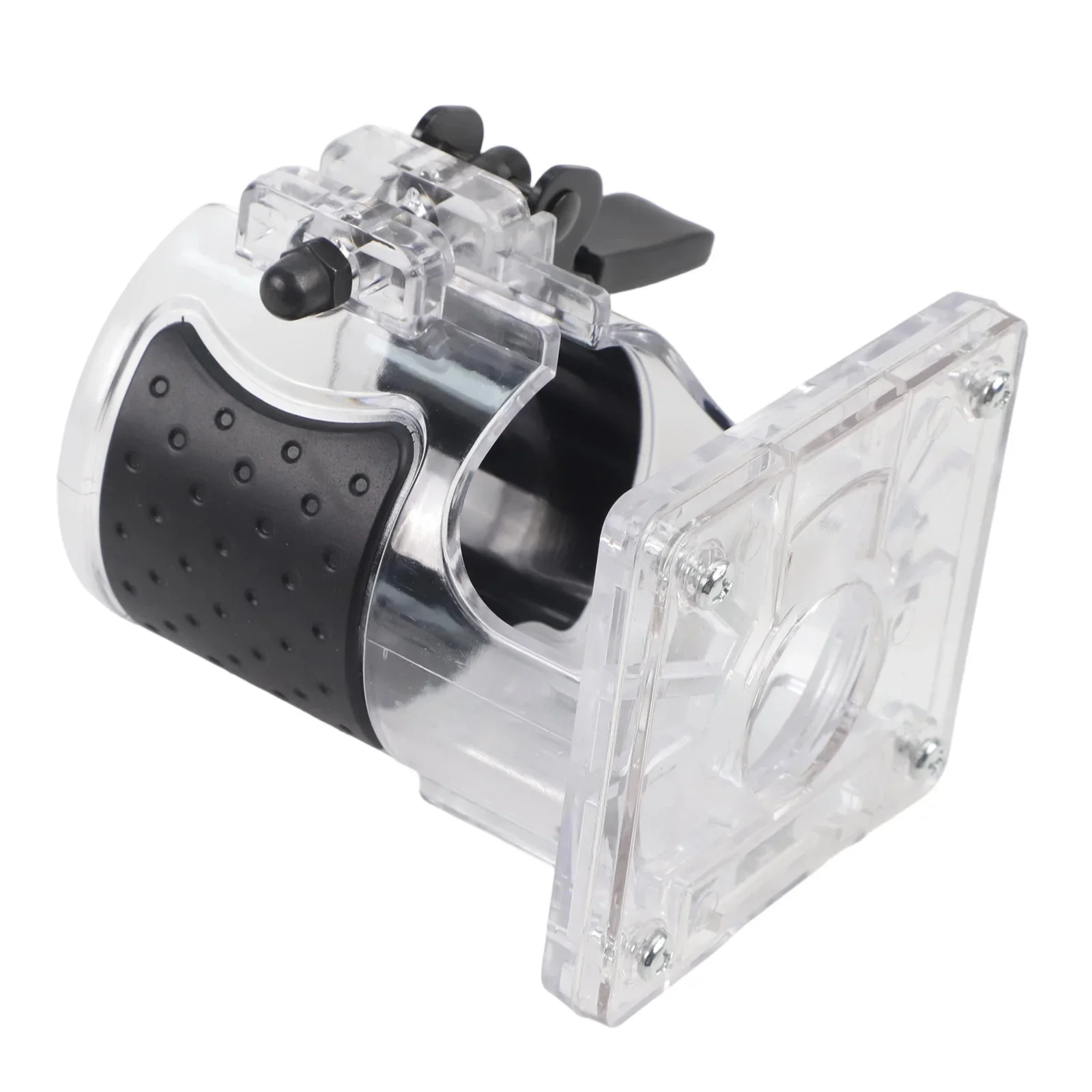 Transparent Router Base for RT0701C WU601 Electric Wood Trimmer with Adjustable Screws and Four Combination Mounting Screws
Transparent Router Base for RT0701C WU601 Electric Wood Trimmer with Adjustable Screws and Four Combination Mounting Screws