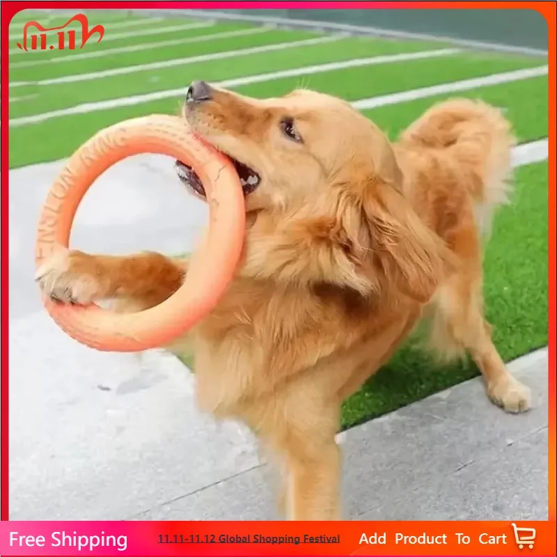Floating Water Dog Toys Pet Flying Disk Training Ring Interactive Toy Puller Resistant Aggressive Chewing for Small Medium Dogs
Floating Water Dog Toys Pet Flying Disk Training Ring Interactive Toy Puller Resistant Aggressive Chewing for Small Medium Dogs