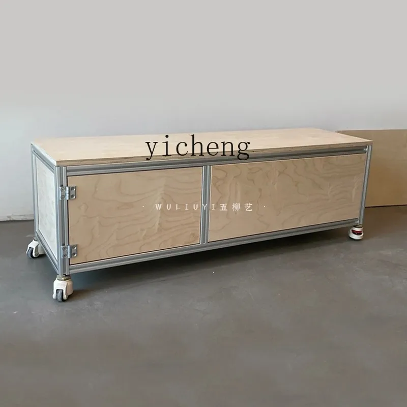 FY Birch TV Cabinet Movable Storage Cabinet Aluminum Profile Storage Cabinet
FY Birch TV Cabinet Movable Storage Cabinet Aluminum Profile Storage Cabinet
