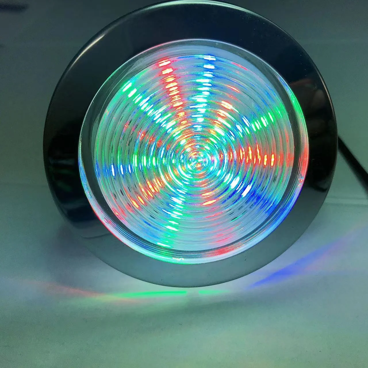 RGB Underwater Bath Light AC12V 180mA 80MM Stainless Steel Face Colorful Surface Submersible LED Pool Lights LED Bathtub Lamp
RGB Underwater Bath Light AC12V 180mA 80MM Stainless Steel Face Colorful Surface Submersible LED Pool Lights LED Bathtub Lamp