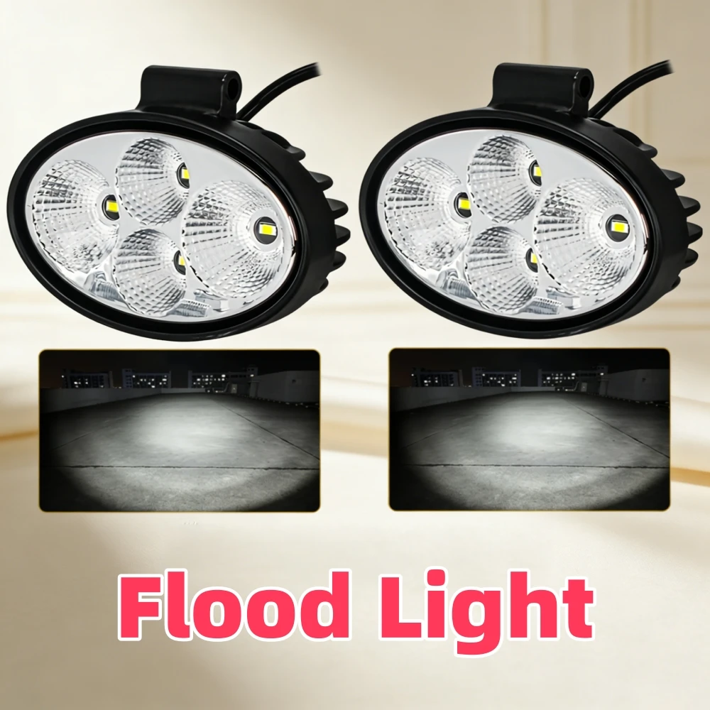 2Pcs LED Work Light 12V - 60V Max 40W Excavator Working Lamp Headlights For Loader Tractor Forklift Flood Lighting
2Pcs LED Work Light 12V - 60V Max 40W Excavator Working Lamp Headlights For Loader Tractor Forklift Flood Lighting