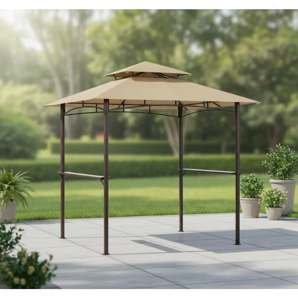 Beige Waterproof Fire Retardant Replacement Gazebo Canopy Cover - UPF 50+ Sun Protection for Outdoor Patio
Beige Waterproof Fire Retardant Replacement Gazebo Canopy Cover - UPF 50+ Sun Protection for Outdoor Patio