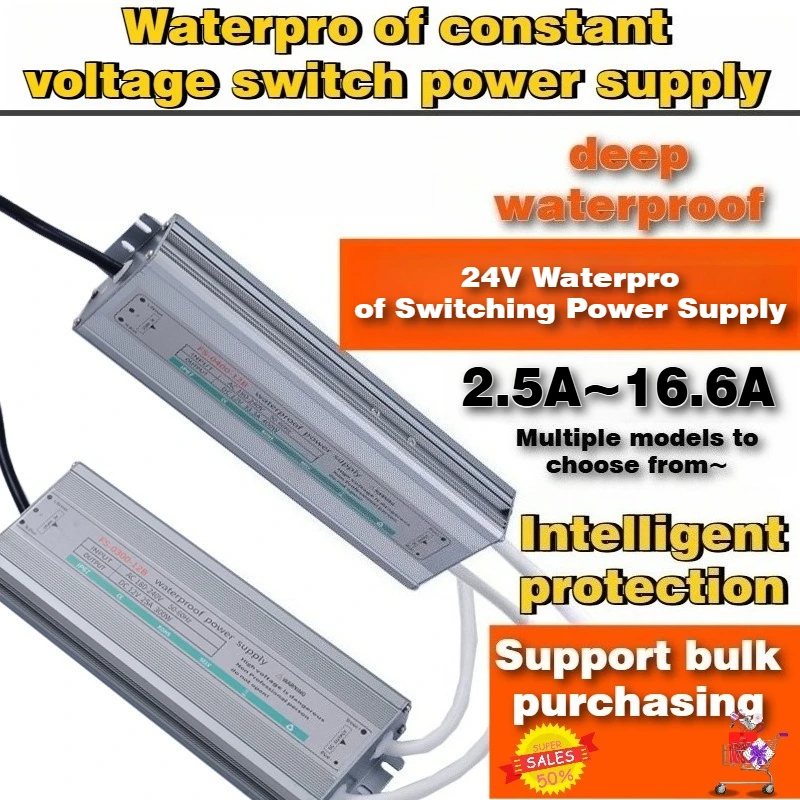 Ультратонкий водонепроницаемый импульсный источник питания 24 В, уличный светодиодный водонепроницаемый источник питания 60 Вт, 100 Вт, 200 Вт, 300 Вт, 400 Вт для светодиодных лент
Ультратонкий водонепроницаемый импульсный источник питания 24 В, уличный светодиодный водонепроницаемый источник питания 60 Вт, 100 Вт, 200 Вт, 300 Вт, 400 Вт для светодиодных лент