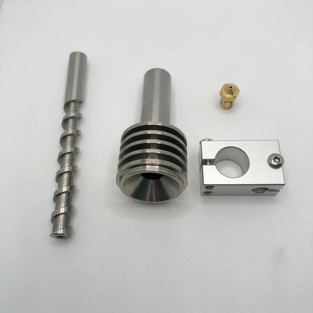 Funssor Plastic crusher Pellet extruder Pellet screw for MK3S 3D printer
Funssor Plastic crusher Pellet extruder Pellet screw for MK3S 3D printer