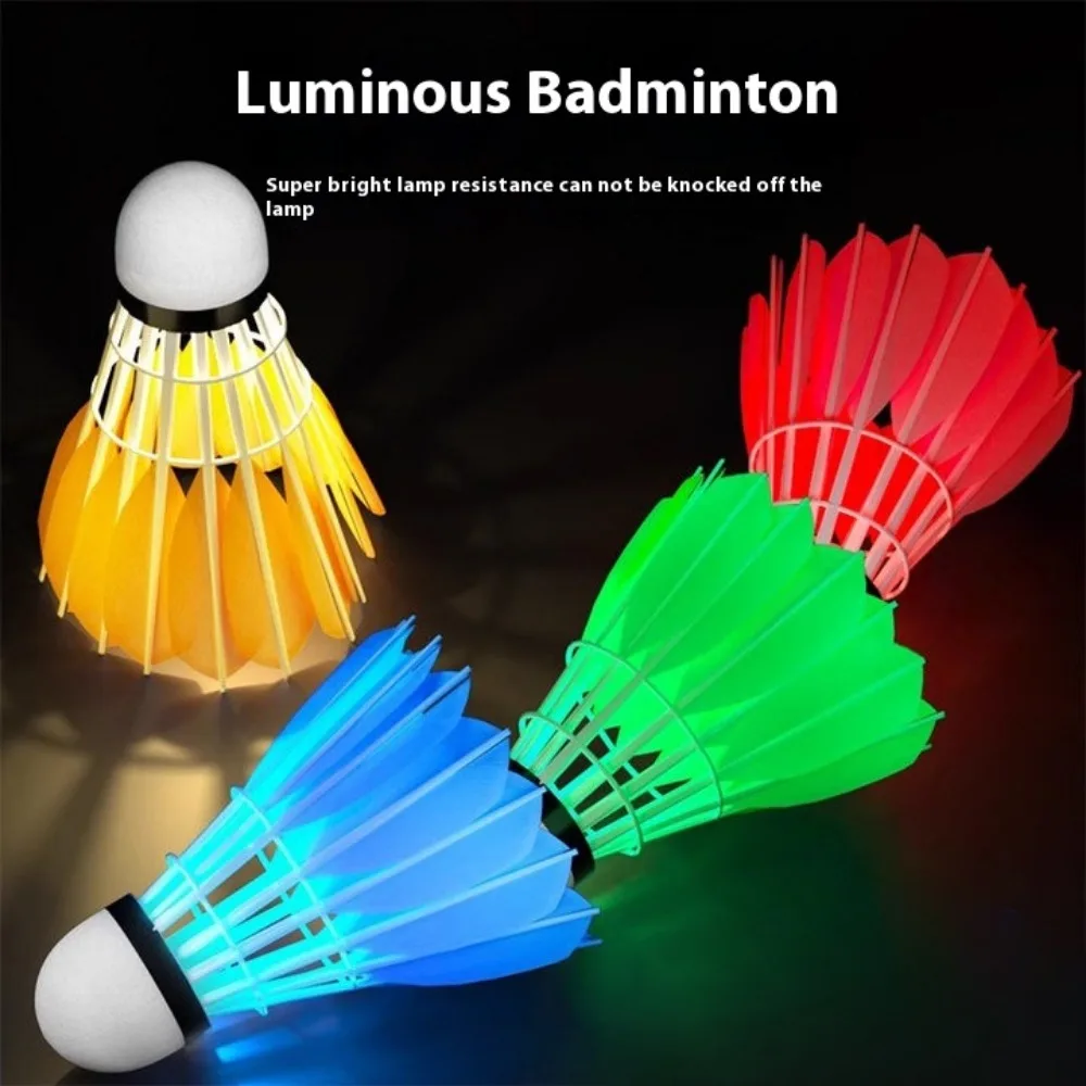 Luminous Shuttlecock Plastic Windproof Room Outdoor Training Nylon Night Fluorescent Light with Luminous Shuttlecock
Luminous Shuttlecock Plastic Windproof Room Outdoor Training Nylon Night Fluorescent Light with Luminous Shuttlecock