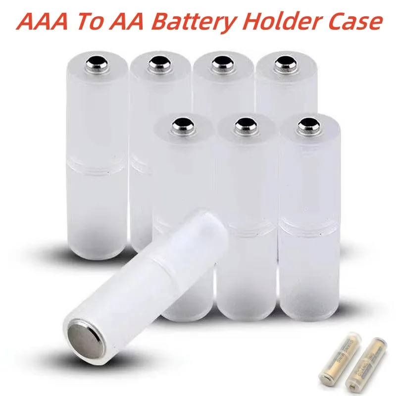 Hot AAA To AA Dry Battery Adapter Li-ion Converter Portable Battery Holder Case Switcher Battery Storage Box
Hot AAA To AA Dry Battery Adapter Li-ion Converter Portable Battery Holder Case Switcher Battery Storage Box