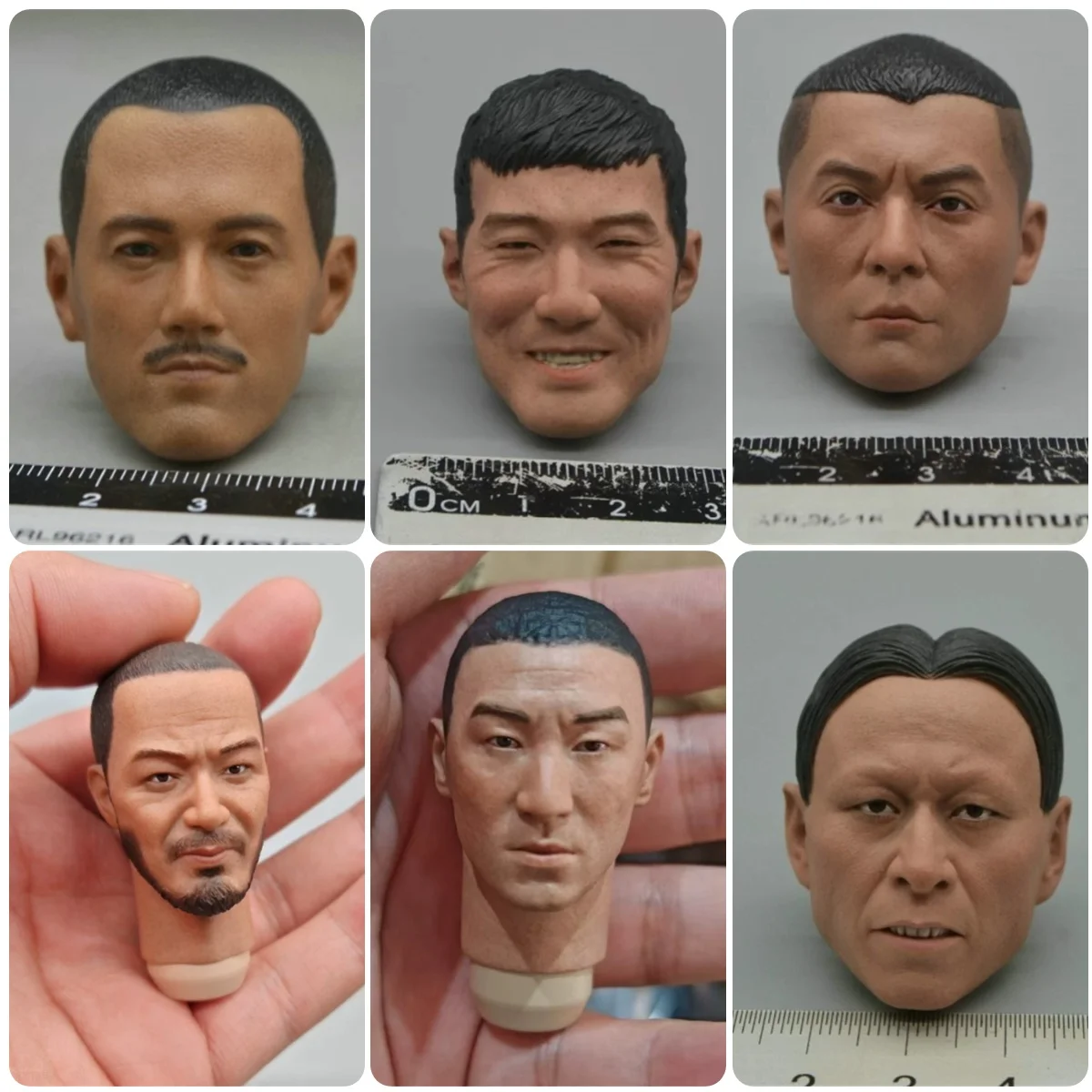 Best Sell 1/6th Asia Soldier Doll Handsome Tough Guy Male Man Head Sculpt Carving PVC Material For 12" Action Figure DIY Collect
Best Sell 1/6th Asia Soldier Doll Handsome Tough Guy Male Man Head Sculpt Carving PVC Material For 12" Action Figure DIY Collect
