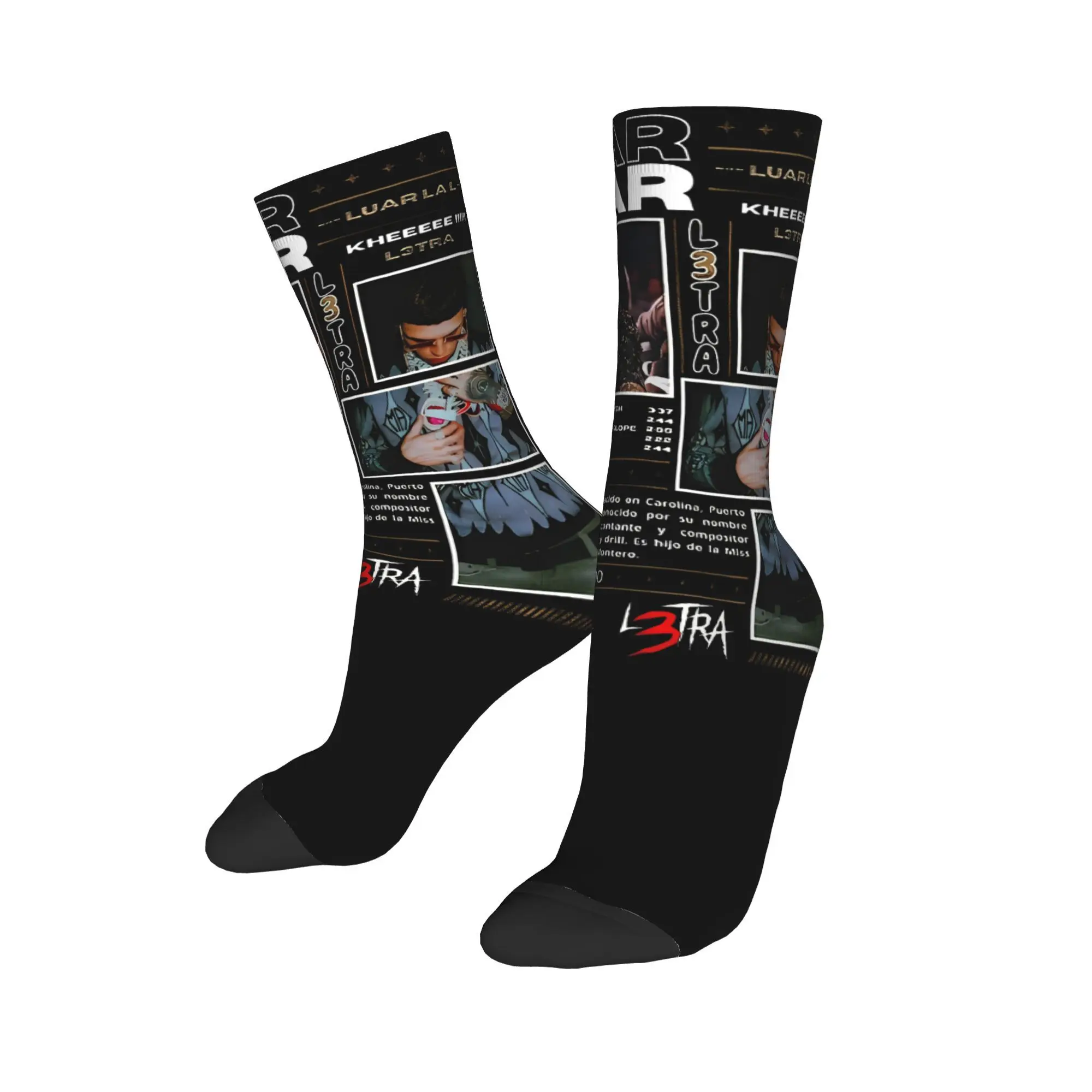 Luar La L Singer Rapper Print Dress Socks Merch для повседневного ношения, впитывающие пот носки для рок-музыки
Luar La L Singer Rapper Print Dress Socks Merch для повседневного ношения, впитывающие пот носки для рок-музыки