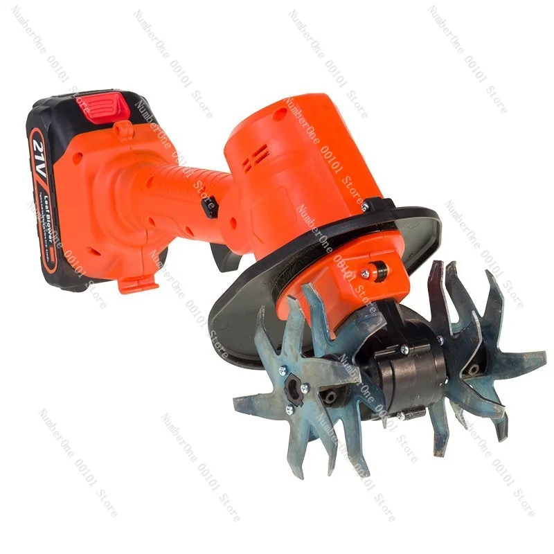 21V Cordless Handheld Tiller, Lithium Electric Cultivator for Garden Soil Weeding & Loosening
21V Cordless Handheld Tiller, Lithium Electric Cultivator for Garden Soil Weeding & Loosening