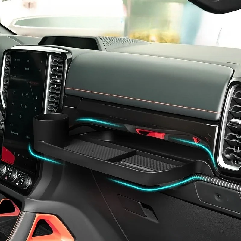 For Ford Ranger 2023 2024 2025 Passenger Seat Storage Box Co-pilot Water Cup Holder Car Organizer Tray Interior Accessories
For Ford Ranger 2023 2024 2025 Passenger Seat Storage Box Co-pilot Water Cup Holder Car Organizer Tray Interior Accessories