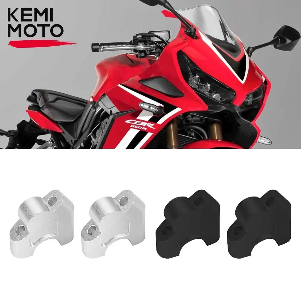 Motorcycle Handlebar Riser For Honda CB650R CBR650R CB650F 2019 2020 Bar Mount Handle Clamp Extend Adapter Black CNC Accessories
Motorcycle Handlebar Riser For Honda CB650R CBR650R CB650F 2019 2020 Bar Mount Handle Clamp Extend Adapter Black CNC Accessories