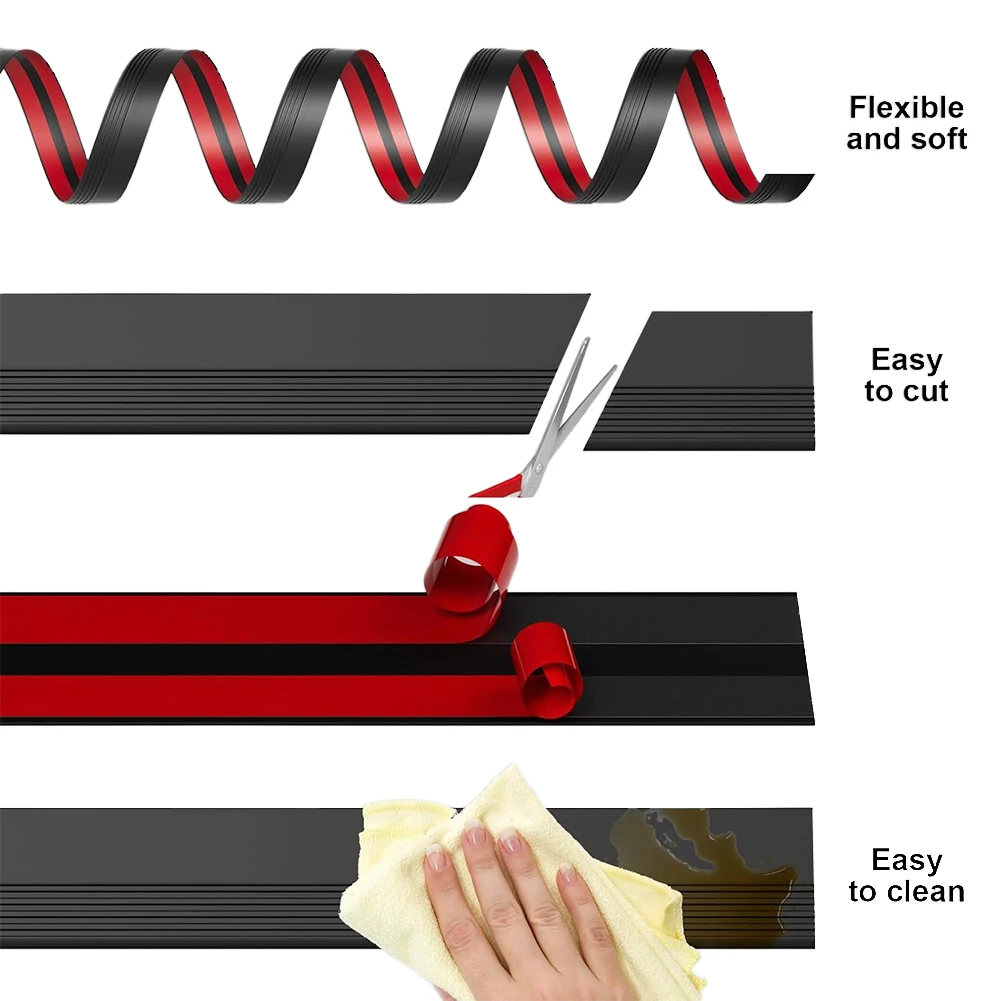 Self-Adhesive Strip Non-Slip Trim Easy Installation Excellent Grip High-Traffic Area Suitable Non Slip Stair Edge New
Self-Adhesive Strip Non-Slip Trim Easy Installation Excellent Grip High-Traffic Area Suitable Non Slip Stair Edge New