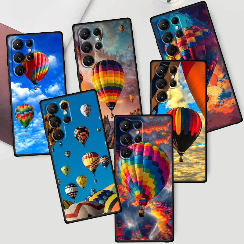 Hot Air Balloon Sky Sunset Art For Samsung Galaxy S24 S23 S22 S21 S20 FE S10 S10E Plus Ultra Pro Lite 5G Black Back Phone Case
Hot Air Balloon Sky Sunset Art For Samsung Galaxy S24 S23 S22 S21 S20 FE S10 S10E Plus Ultra Pro Lite 5G Black Back Phone Case