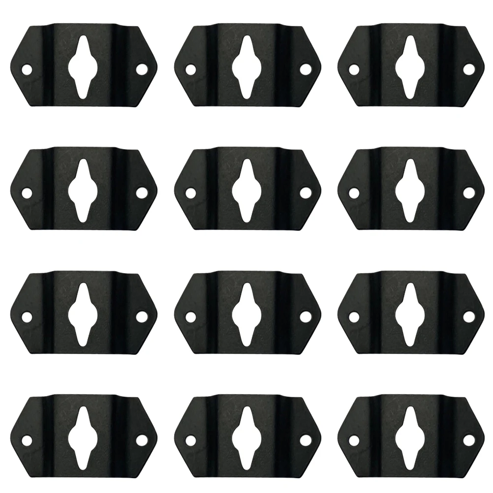 20 Hooks Small Speaker Hanger Plate Black Bracket Surround Wall Mount Connector Audio Accessories Stable Characteristics
20 Hooks Small Speaker Hanger Plate Black Bracket Surround Wall Mount Connector Audio Accessories Stable Characteristics