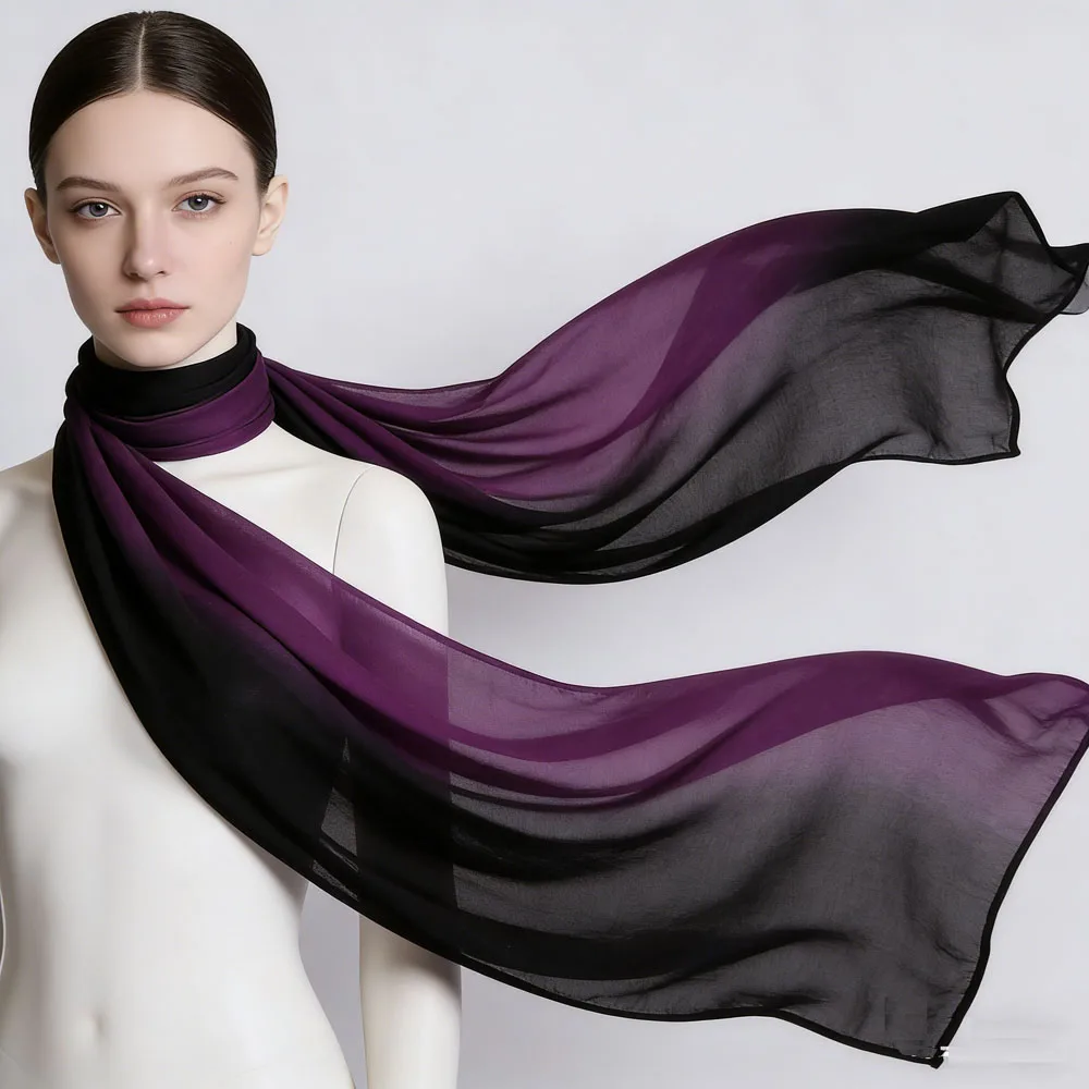 Gradient Color Long Scarf for Women Muslim Hijab Headscarf Shawl Wrap Turban Bandanas Headband Bufanda Foulard Modest Accessory
Gradient Color Long Scarf for Women Muslim Hijab Headscarf Shawl Wrap Turban Bandanas Headband Bufanda Foulard Modest Accessory