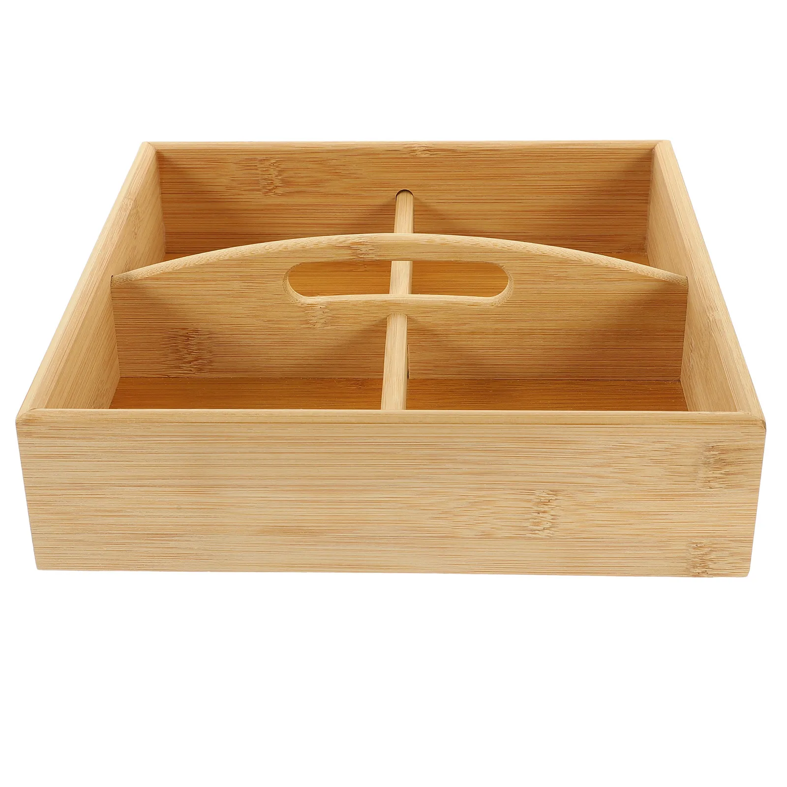 4-Compartment Dry Fruit Case Wooden Snack Box Hollow Handle Candy Serving Tray Fruit Dessert Plate Food Display Case
4-Compartment Dry Fruit Case Wooden Snack Box Hollow Handle Candy Serving Tray Fruit Dessert Plate Food Display Case