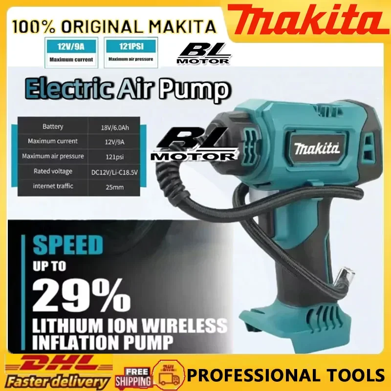 Компрессор Makita для автомобилей, беспроводной портативный электрический воздушный насос, 12 В, перезаряжаемый ручной воздушный насос для аккумулятора Makita 18 В
Компрессор Makita для автомобилей, беспроводной портативный электрический воздушный насос, 12 В, перезаряжаемый ручной воздушный насос для аккумулятора Makita 18 В