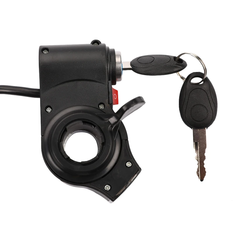 Electric Bicycle Handlebar Throttle Accelerator Grip Throttle Key Lock Switch
Electric Bicycle Handlebar Throttle Accelerator Grip Throttle Key Lock Switch