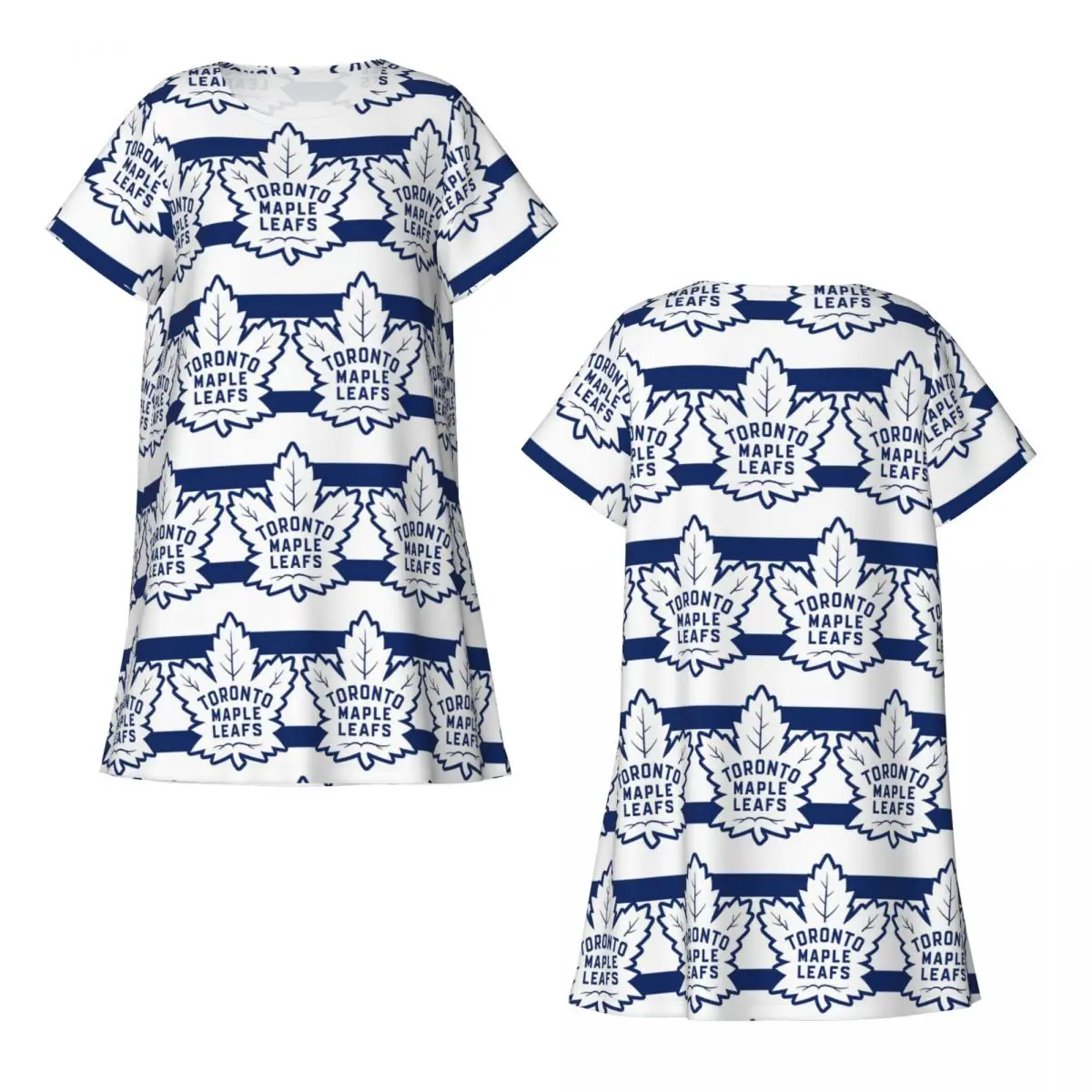 Icon Maple Leafs Toronto Short Sleeves Nightdress For Sleeping Sleepshirts Women Short Sleeve Nightgowns Soft Pajama Dress
Icon Maple Leafs Toronto Short Sleeves Nightdress For Sleeping Sleepshirts Women Short Sleeve Nightgowns Soft Pajama Dress