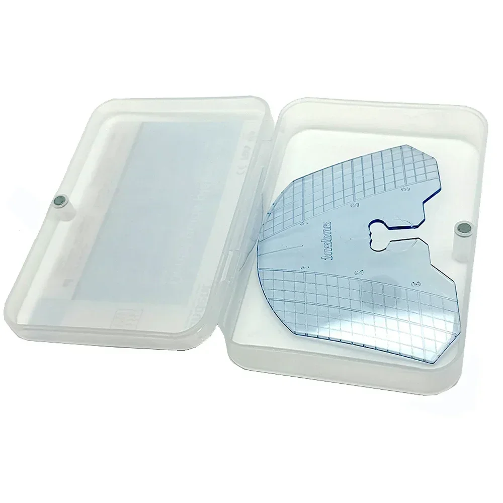 Dental Guide Template Plate for Orthodontic Assisted Tooth Alignment Measurement Dentistry Lab Oral Measuring Rule Tools
Dental Guide Template Plate for Orthodontic Assisted Tooth Alignment Measurement Dentistry Lab Oral Measuring Rule Tools