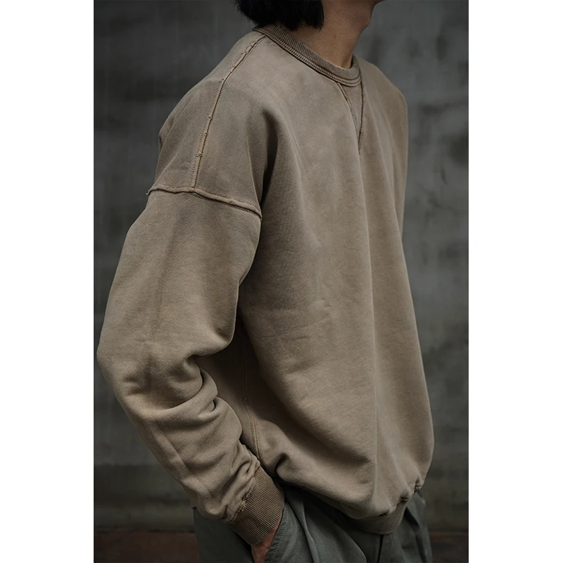 Handmade Natural Plant Extract Loose round Neck Hoodie with Hole Worn Style Sweatshirt Comfortable Casual Men's Streetwear
Handmade Natural Plant Extract Loose round Neck Hoodie with Hole Worn Style Sweatshirt Comfortable Casual Men's Streetwear