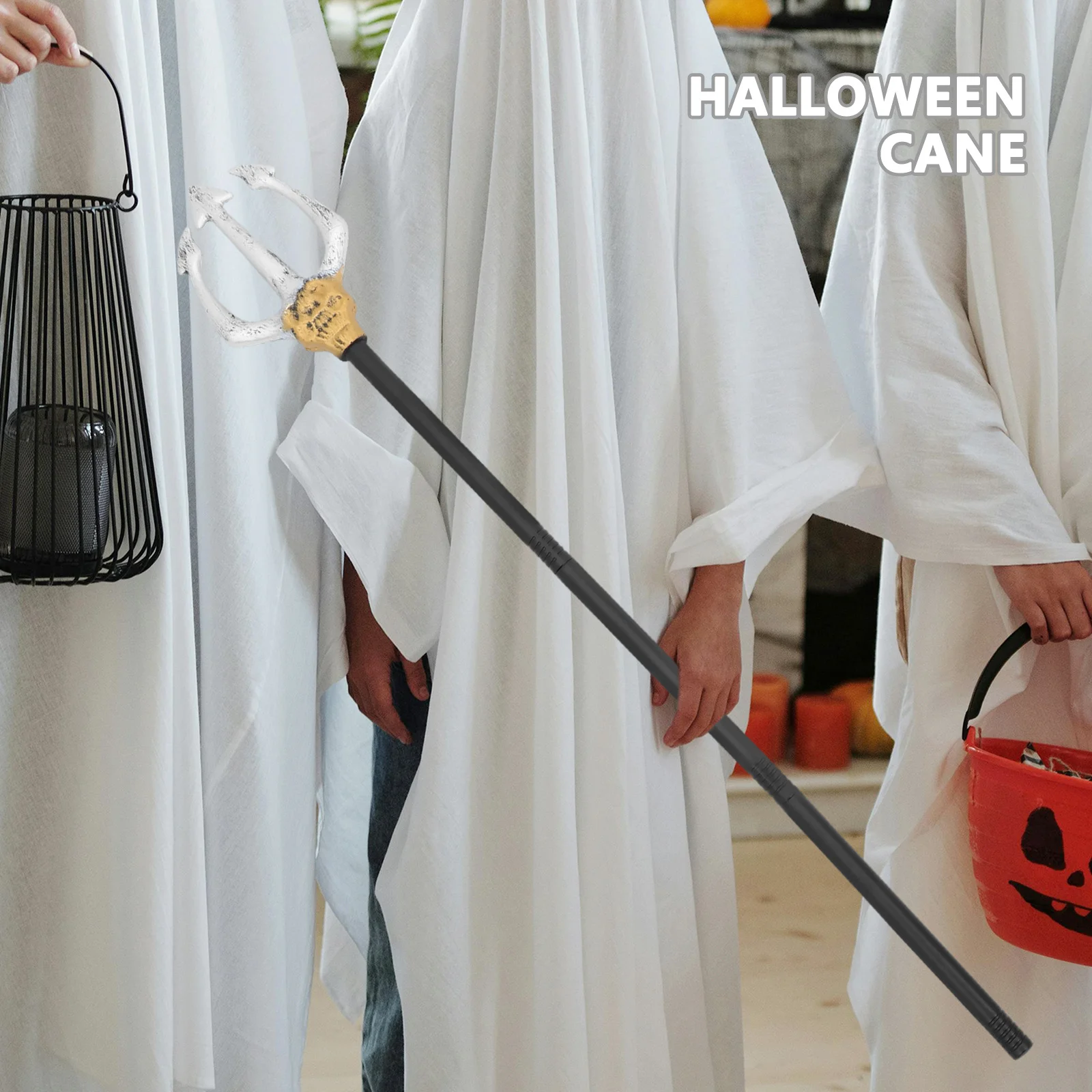 Halloween Walking Cane Prop ABS Durable Cosplay Costume Accessory Party Decoration Dramatic Cane Ornamental Wand
Halloween Walking Cane Prop ABS Durable Cosplay Costume Accessory Party Decoration Dramatic Cane Ornamental Wand