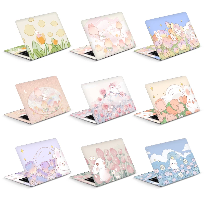 Laptop Skins Stickers Vinly Skin Lovely Rabbit Cover Cartoon Decal 12/13/15/17inch for Macbook/Lenovo/Hp/Acer Protective Sticker
Laptop Skins Stickers Vinly Skin Lovely Rabbit Cover Cartoon Decal 12/13/15/17inch for Macbook/Lenovo/Hp/Acer Protective Sticker