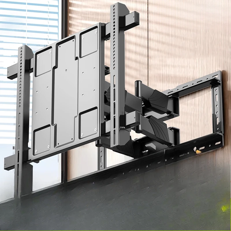 Ultra-thin large-screen TV telescopic hanger rotating folding wall wall-mounted bracket 75/85/98/120 inch universal
Ultra-thin large-screen TV telescopic hanger rotating folding wall wall-mounted bracket 75/85/98/120 inch universal