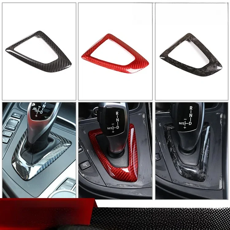 LHD Real Carbon Fiber For BMW 1 2 3 4 Series F20 F22 F23 F30 F31 F34 GT F32 F33 Car Console Gear Shift Panel Cover Trim
LHD Real Carbon Fiber For BMW 1 2 3 4 Series F20 F22 F23 F30 F31 F34 GT F32 F33 Car Console Gear Shift Panel Cover Trim